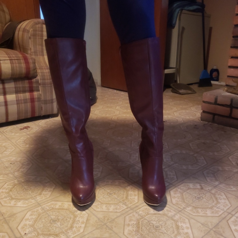 Knee High Platform Boot - Picture 6 of 8